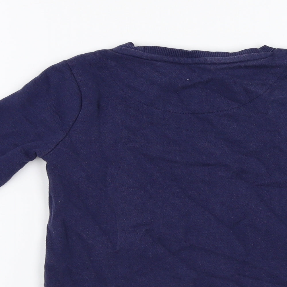 F & F Girls Blue   Pullover T-Shirt Size 3-4 Years