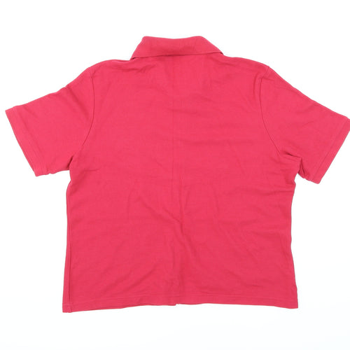 Marks and Spencer Womens Pink   Cardigan Jumper Size 16