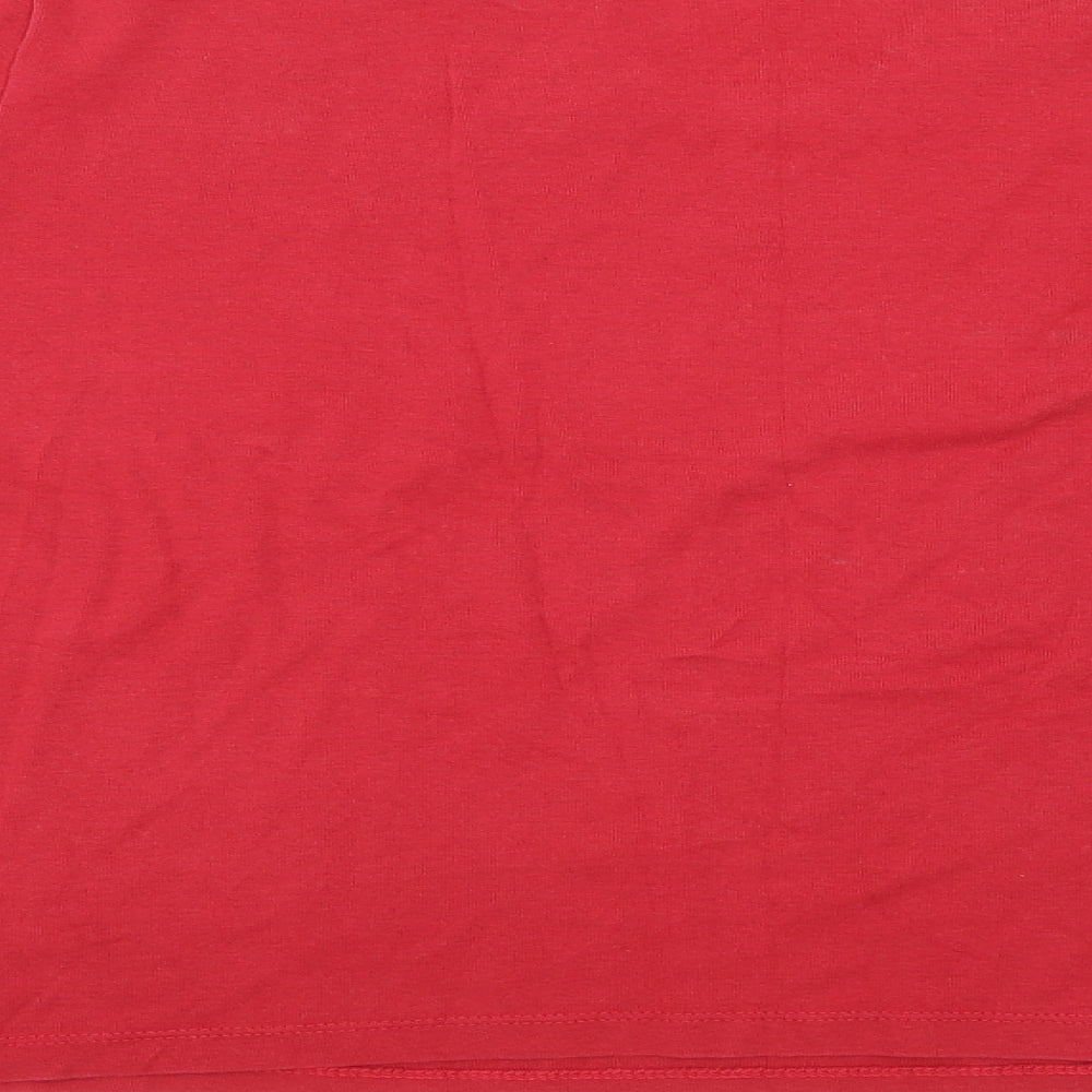 BM- ESSENTIALS Mens Red    T-Shirt Size L
