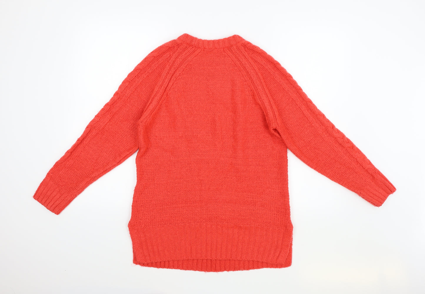 George Womens Red   Pullover Jumper Size 8