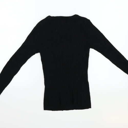 Primark Womens Black   Pullover Jumper Size 10