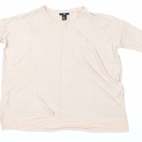 H&M Womens Pink   Pullover Jumper Size XS