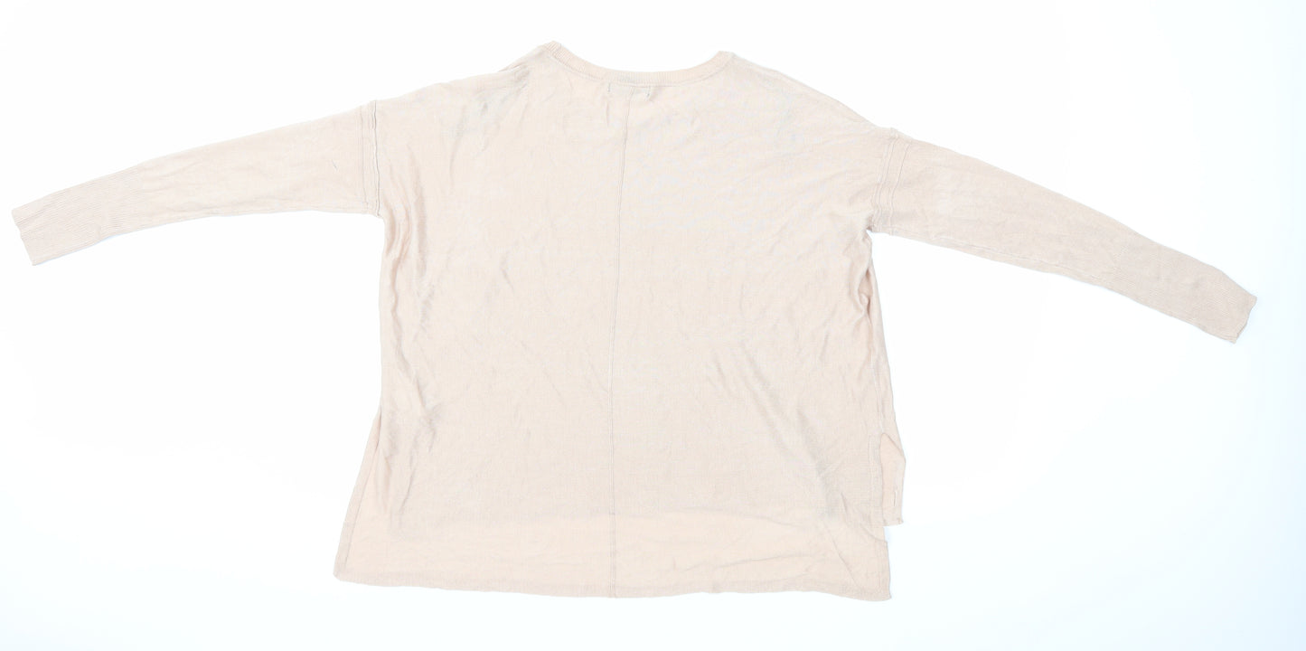 H&M Womens Pink   Pullover Jumper Size XS