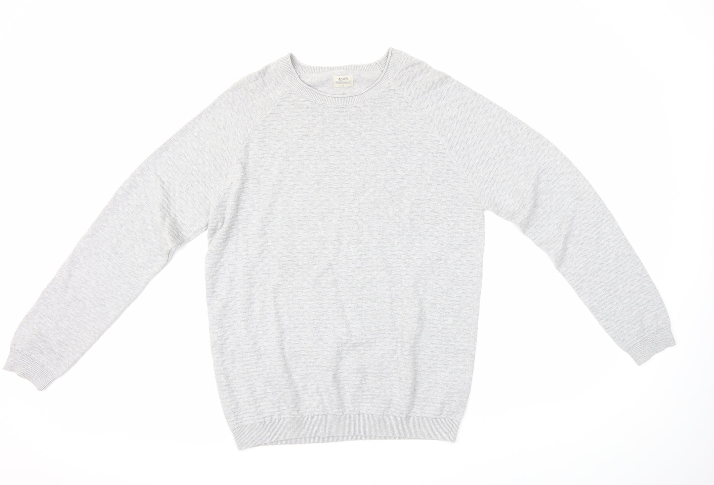 Authentic Casual Wear Mens Grey   Pullover Jumper Size L