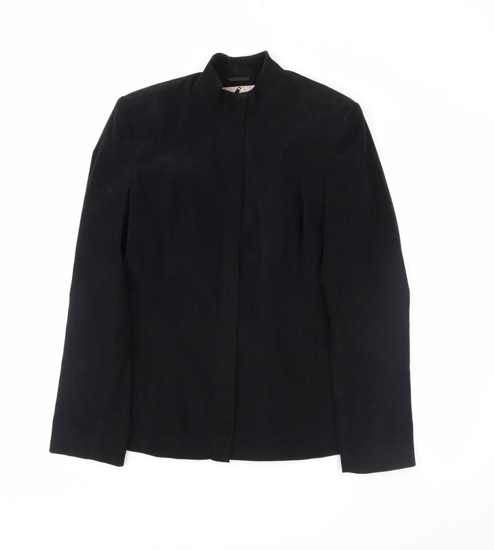 Offshoot Womens Black Jacket Coat Size 12