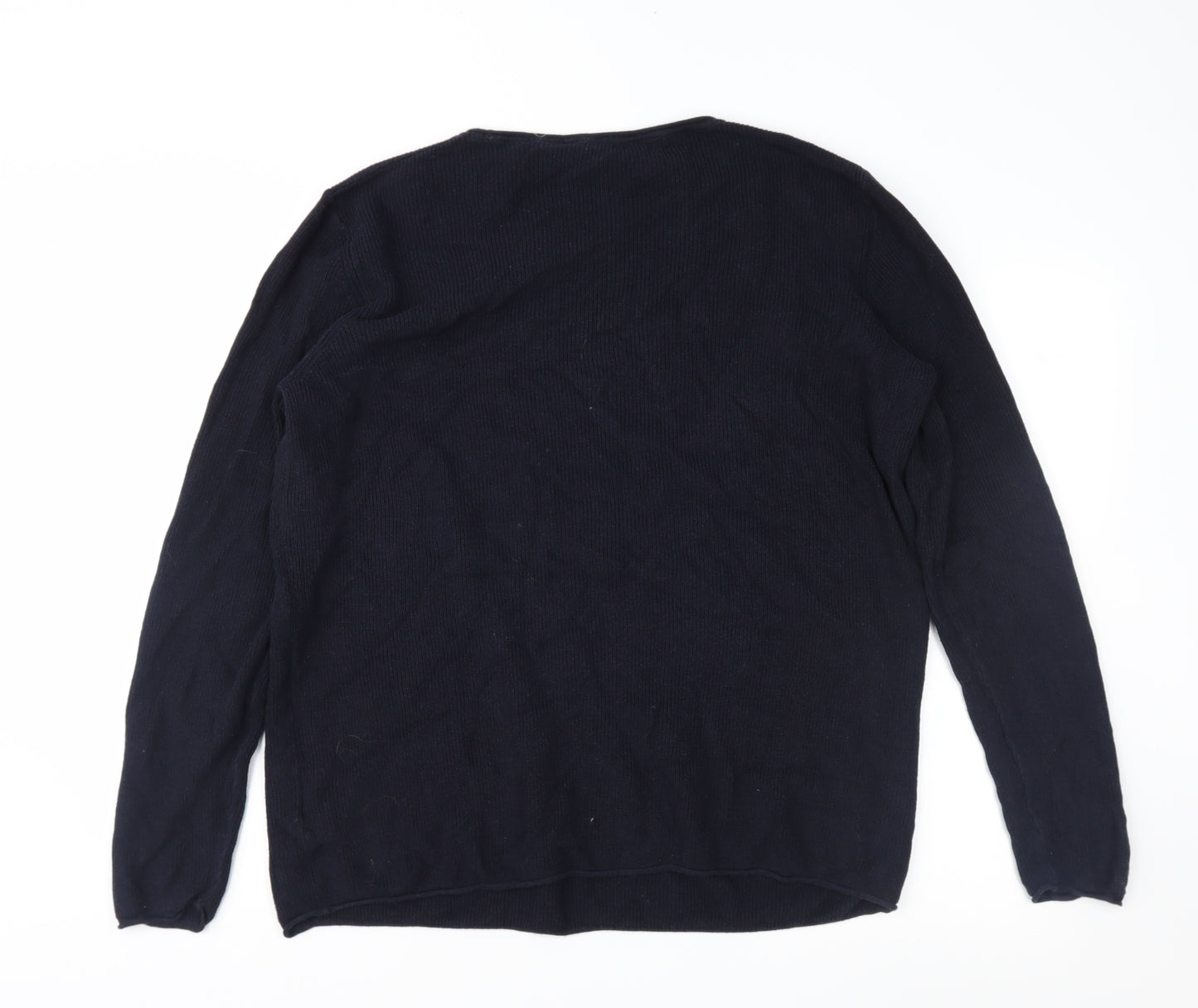 DNM Mens Blue   Pullover Jumper Size XL