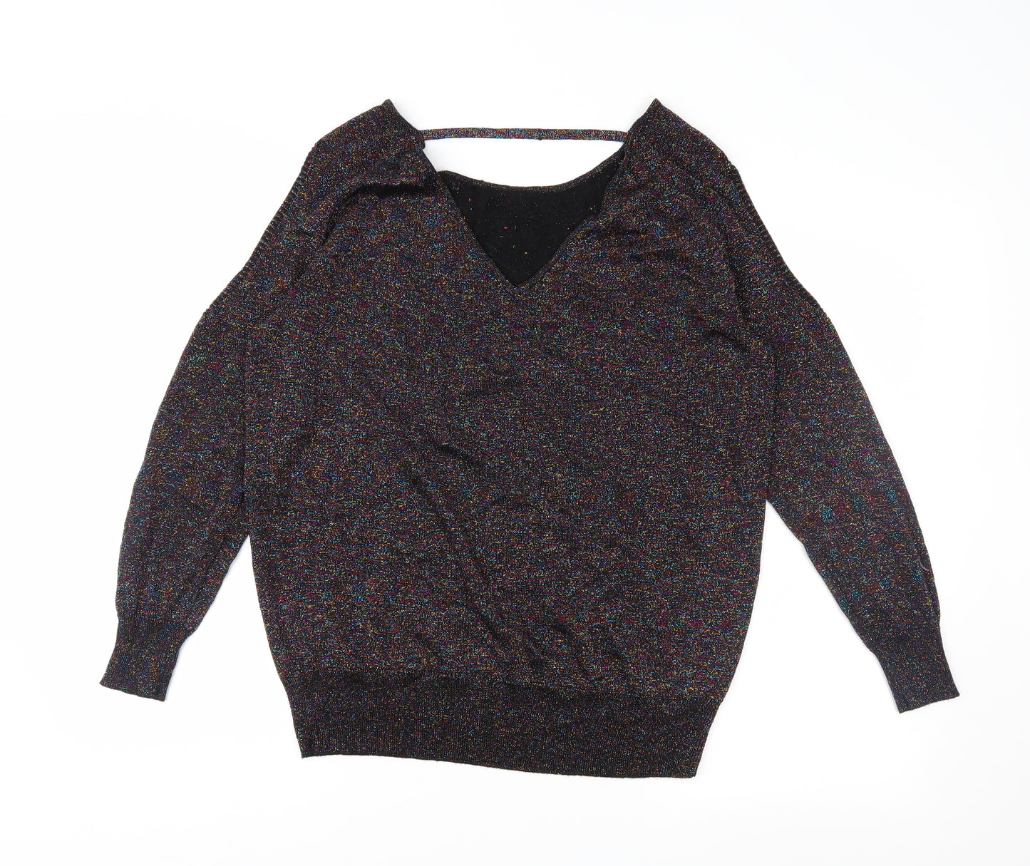 Soon Womens Black   Basic Blouse Size 14