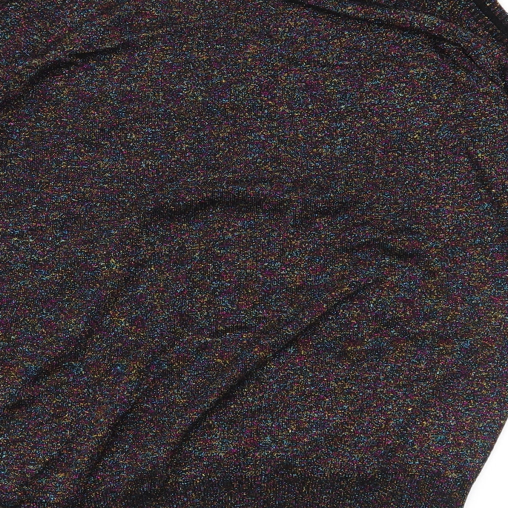 Soon Womens Black   Basic Blouse Size 14