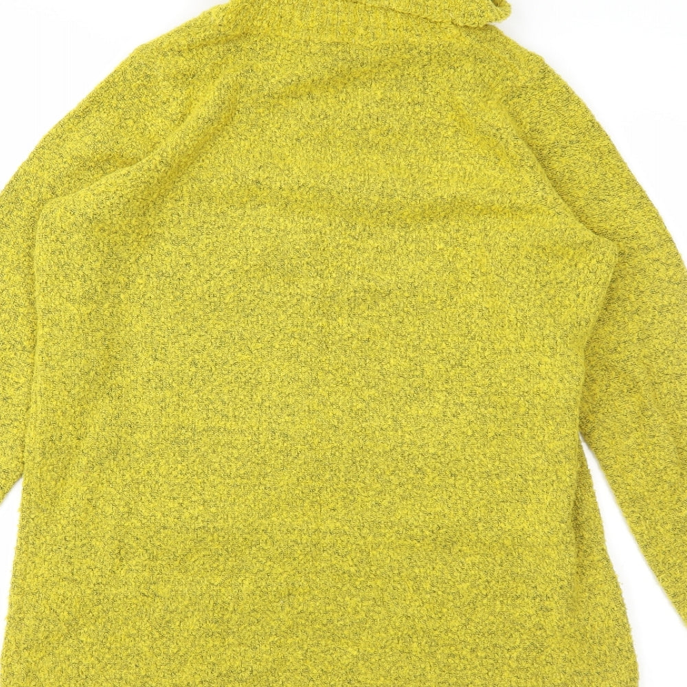 M&Co Womens Yellow   Pullover Jumper Size 14