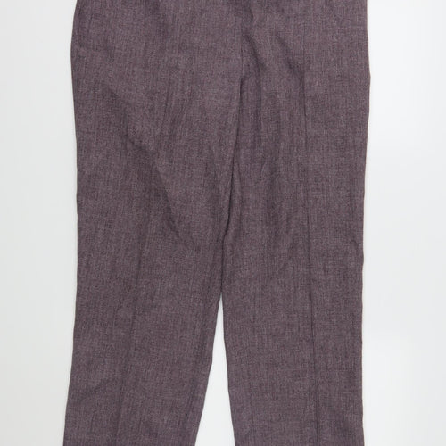 Damart Womens Purple   Trousers  Size 18 L20 in