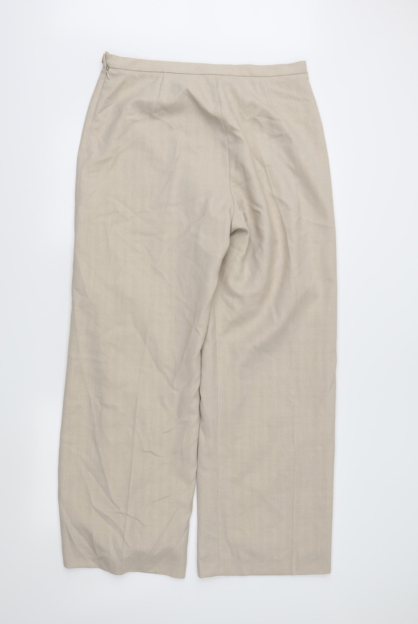 Viyella Womens Beige   Trousers  Size 14 L30 in