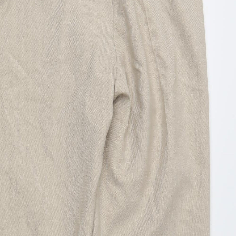 Viyella Womens Beige   Trousers  Size 14 L30 in