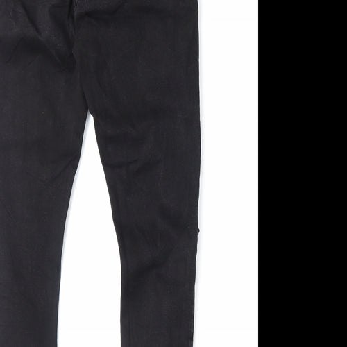 Darcy Womens Black  Denim Skinny Jeans Size 8 L26 in