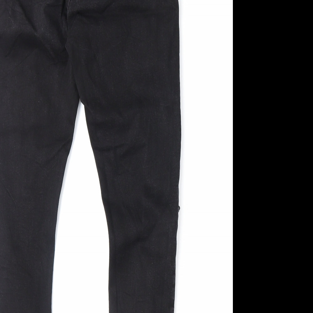 Darcy Womens Black  Denim Skinny Jeans Size 8 L26 in