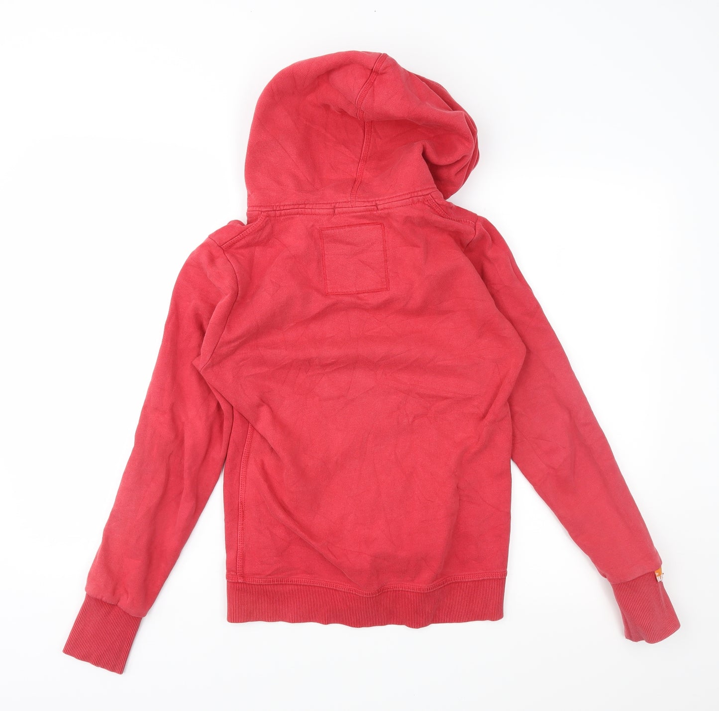 Super dry Mens Red   Full Zip Hoodie Size XL