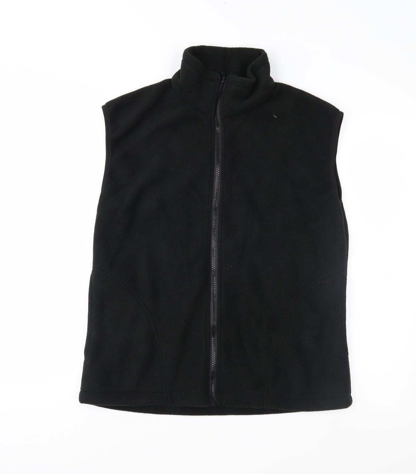 Preworn Mens Black   Gilet Jacket Size XL