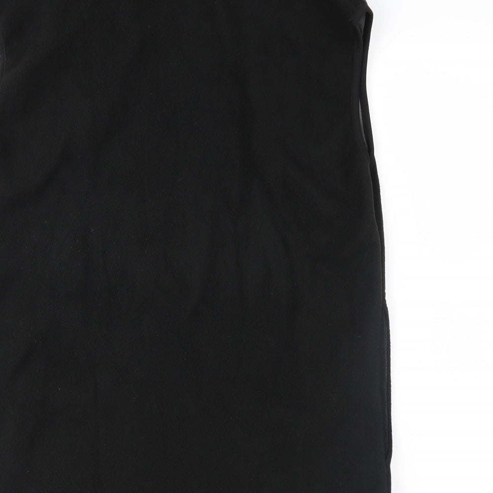 Preworn Mens Black   Gilet Jacket Size XL