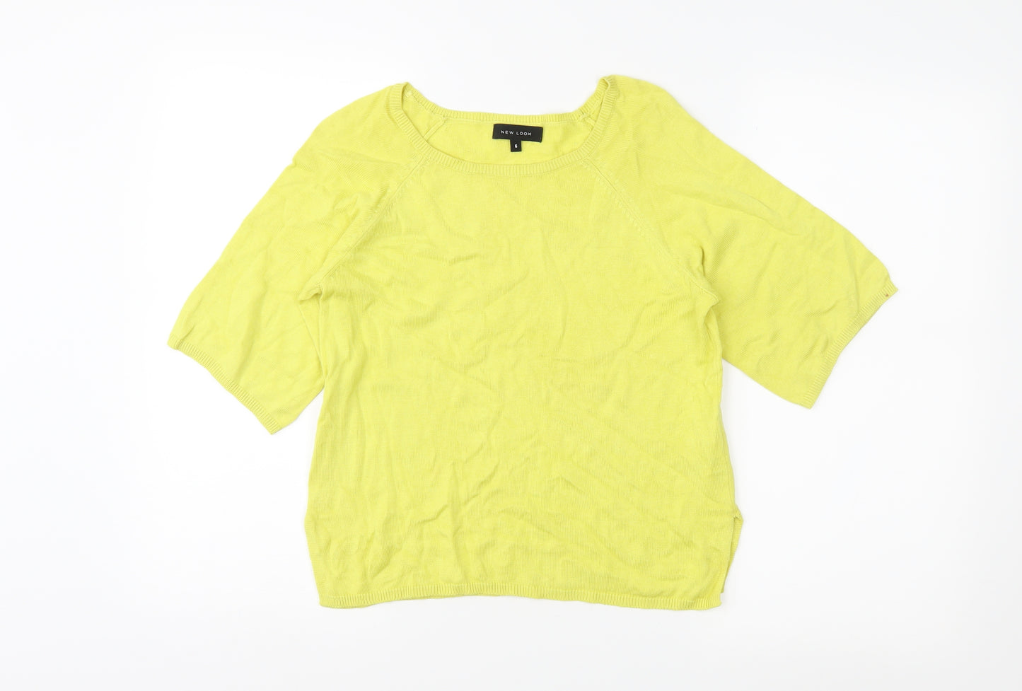 newlook Womens Yellow   Pullover Jumper Size 6