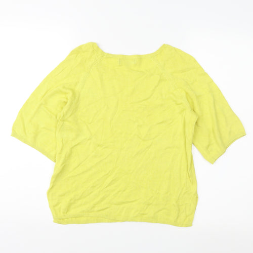 newlook Womens Yellow   Pullover Jumper Size 6