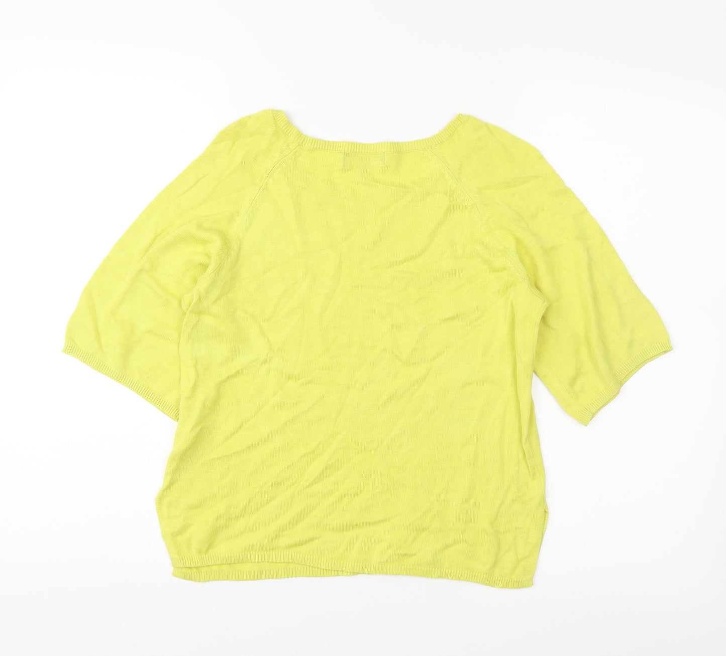 newlook Womens Yellow   Pullover Jumper Size 6