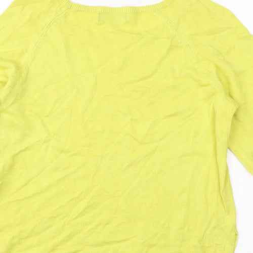 newlook Womens Yellow   Pullover Jumper Size 6