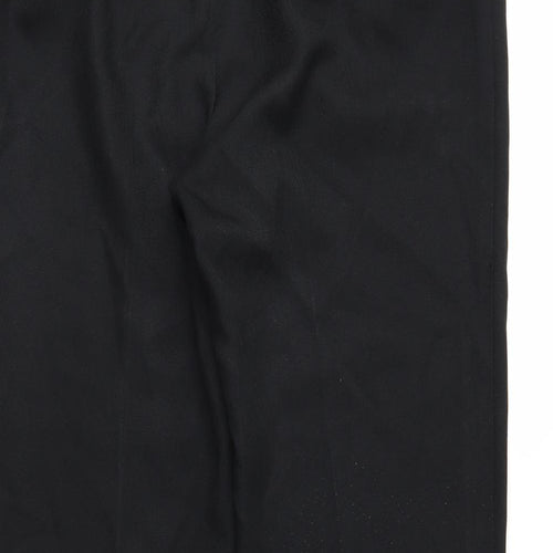 Marks and Spencer Womens Black   Trousers  Size 14 L26 in