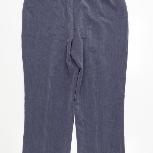 Classic Womens Blue   Cropped Trousers Size 16 L25 in