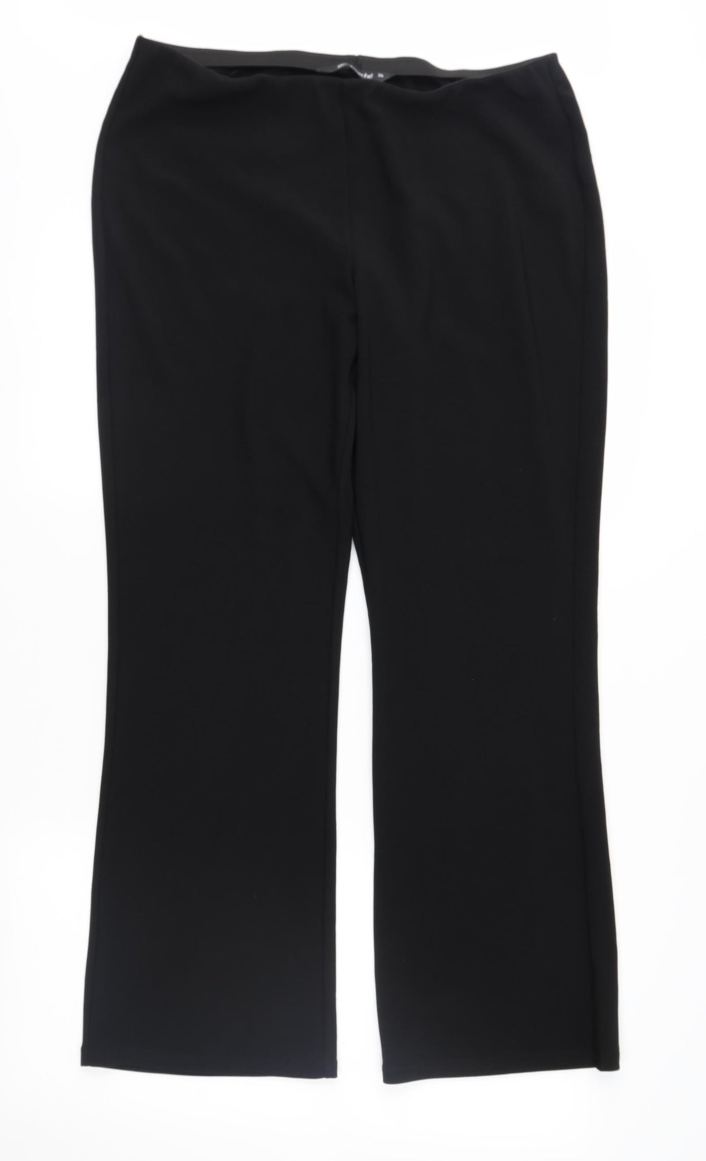 Bonmarché Womens Black   Trousers  Size 14 L30 in