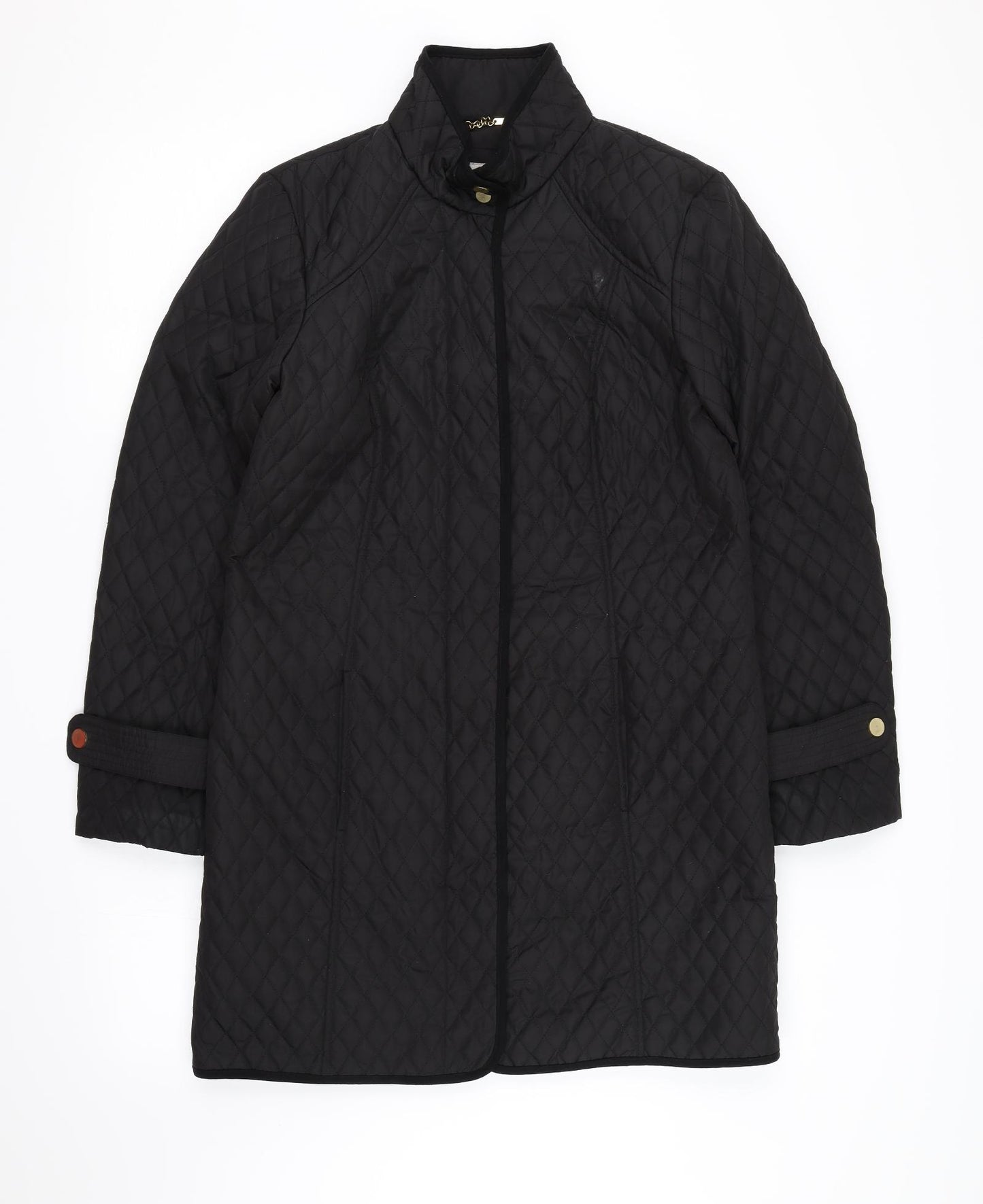 Country Casuals Womens Black   Overcoat Coat Size 10