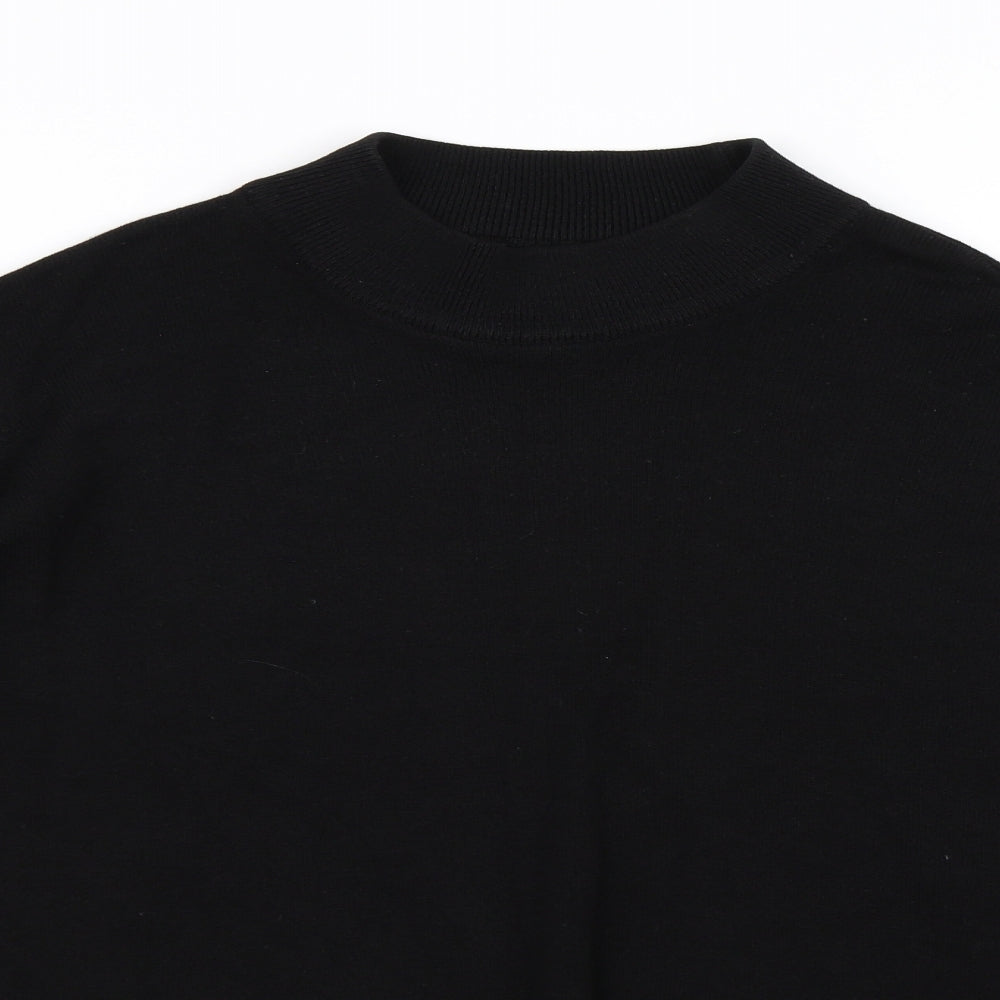 Marks and Spencer Womens Black  Knit Pullover Jumper Size 22