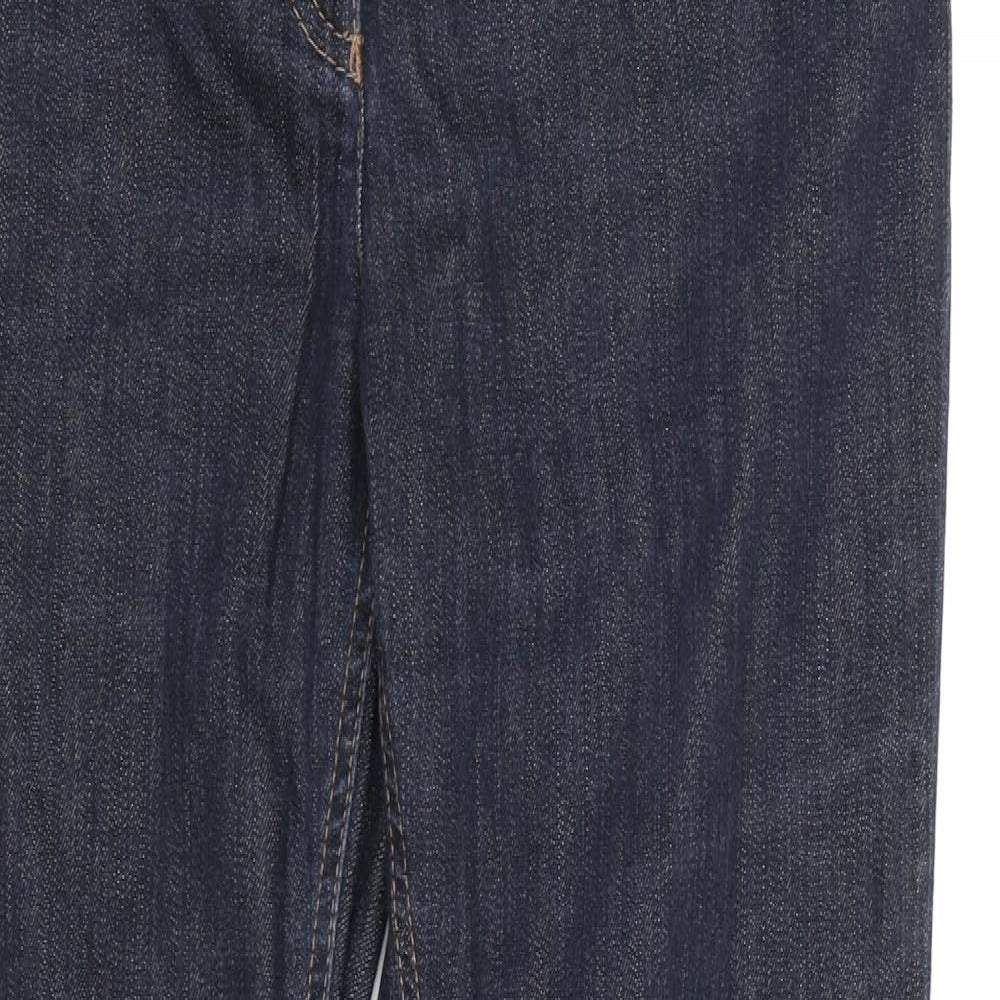 BRAX Womens Blue  Denim Straight Jeans  L30 in