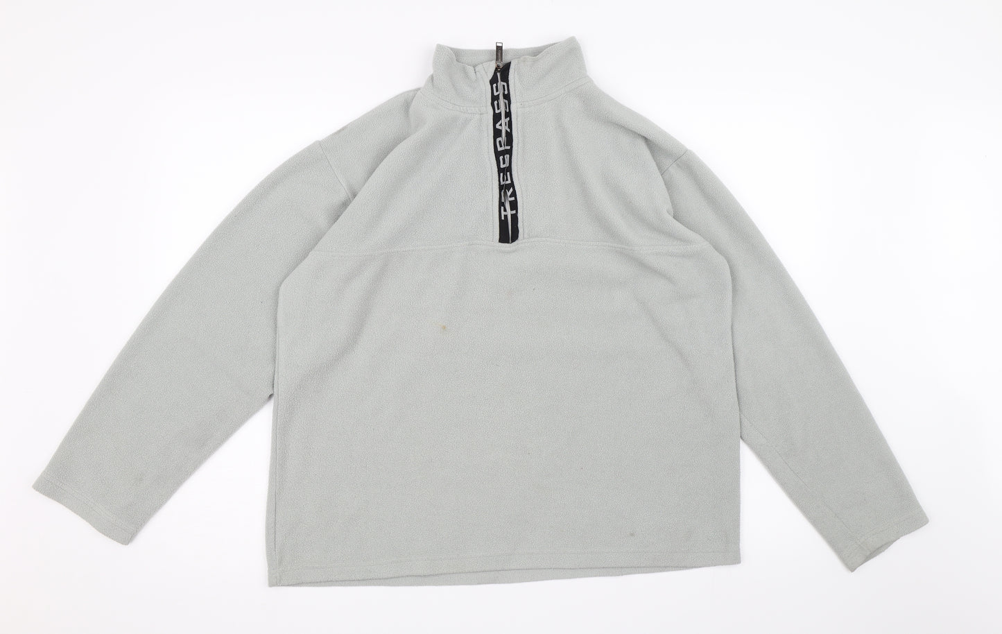 Trespass Mens Grey  Fleece Jacket  Size M