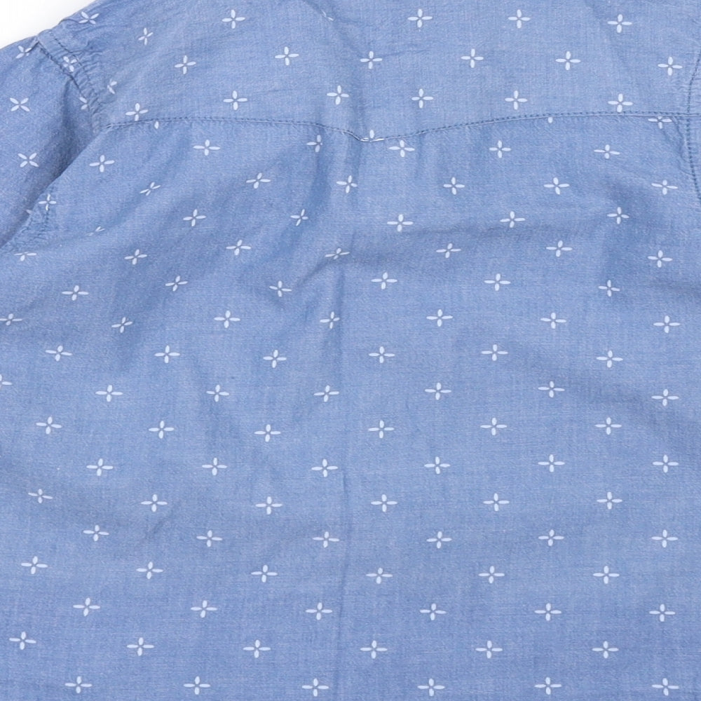 Charlie & Me Boys Blue  Denim Basic Button-Up Size 3 Years