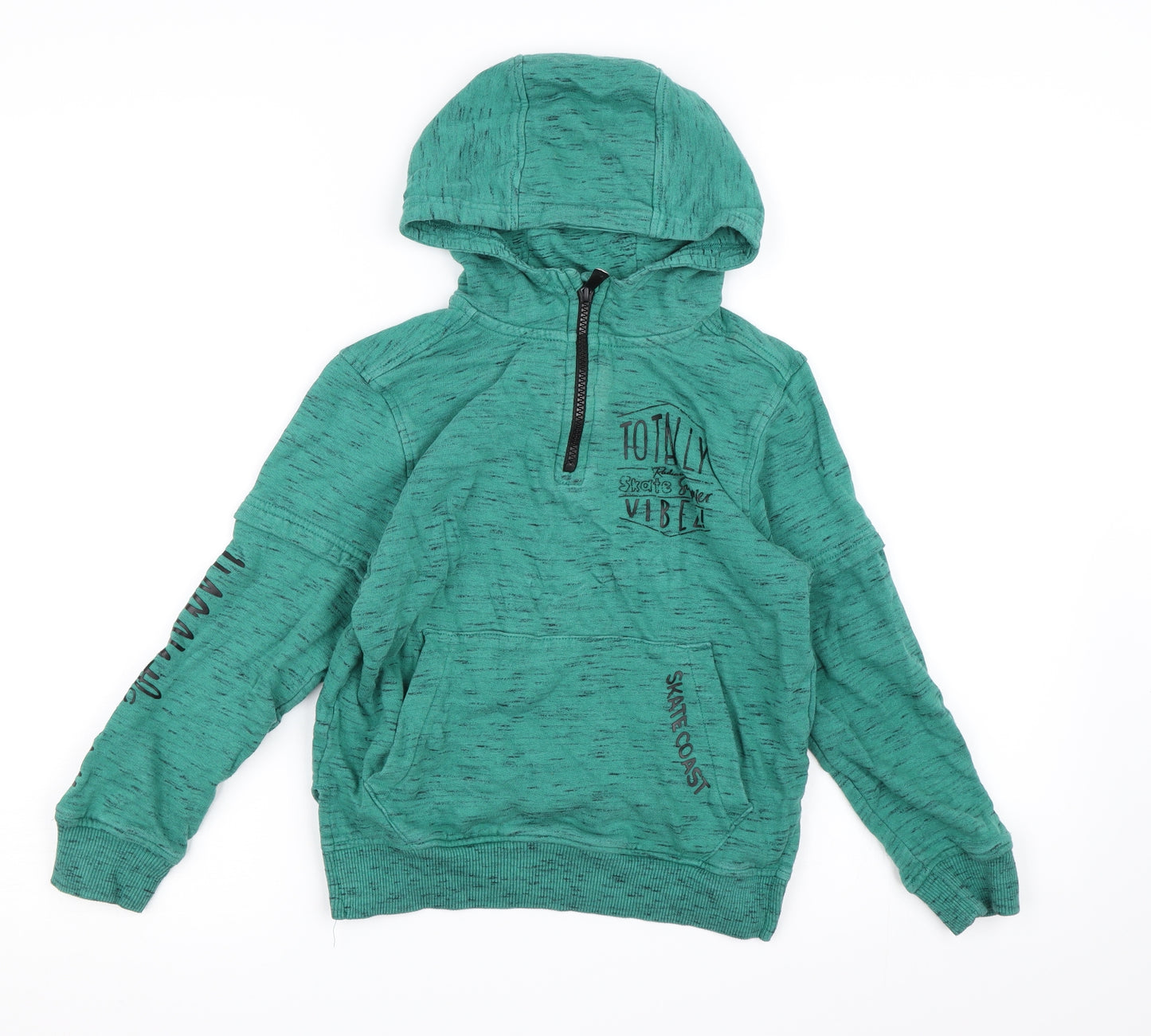 George Boys Green  Jersey Pullover Hoodie Size 8-9 Years