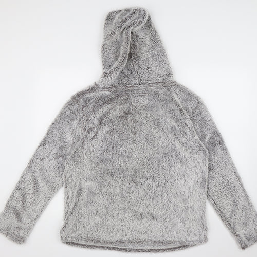 F&F Womens Silver  Fleece Top One Piece Size L