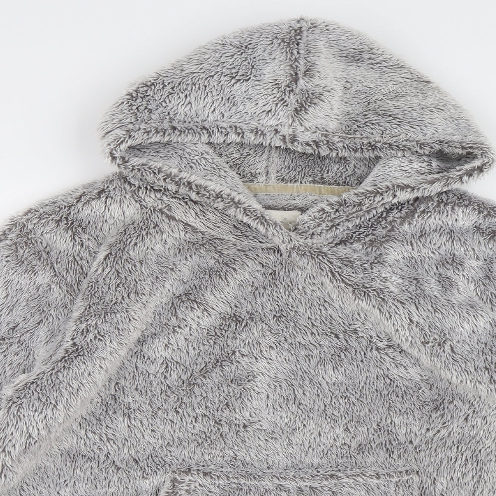 F&F Womens Silver  Fleece Top One Piece Size L