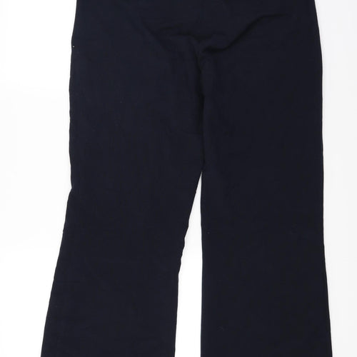 Debenhams Womens Blue   Trouser Suit Suit Trousers Size 12 L28 in - Navy
