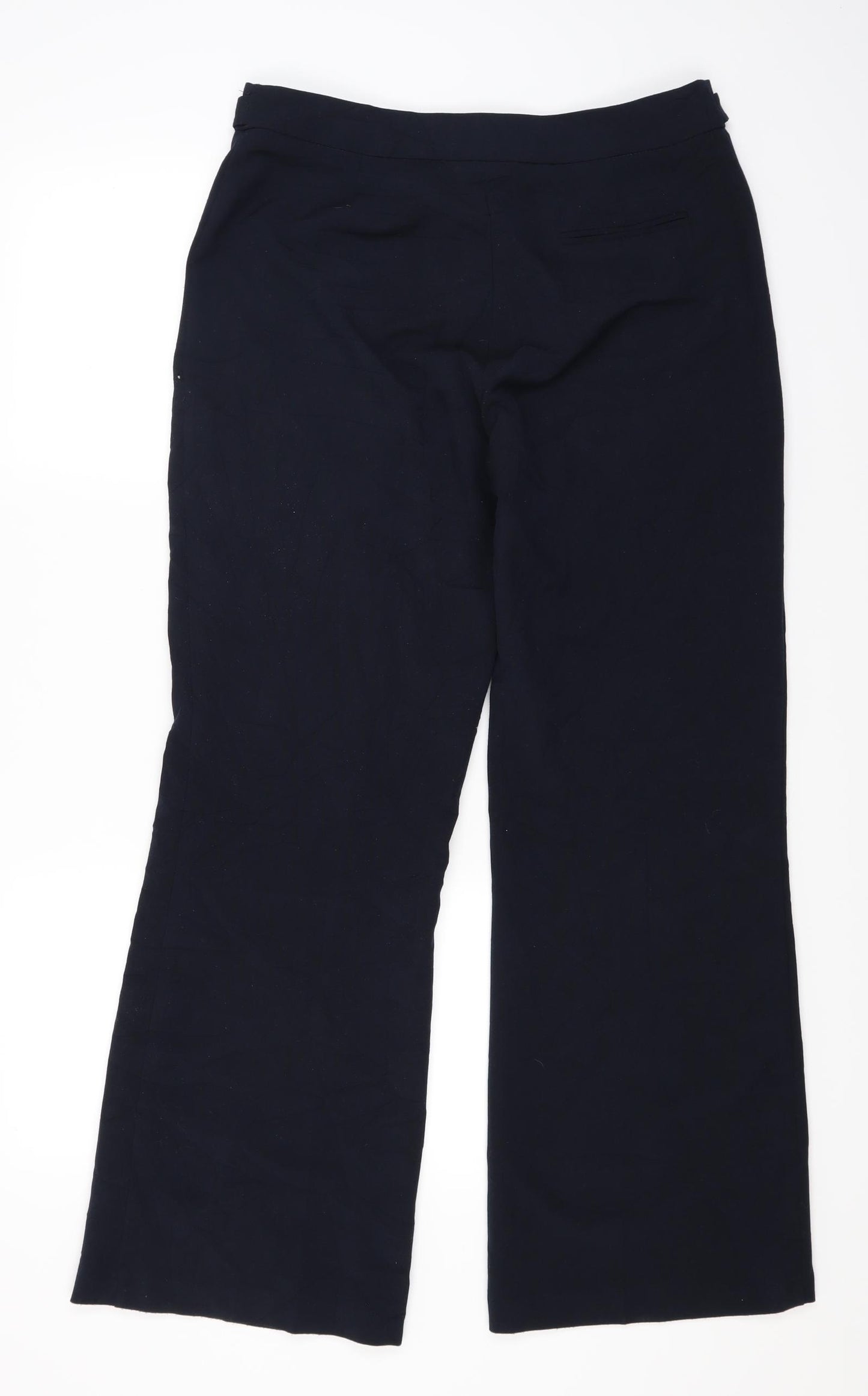 Debenhams Womens Blue   Trouser Suit Suit Trousers Size 12 L28 in - Navy