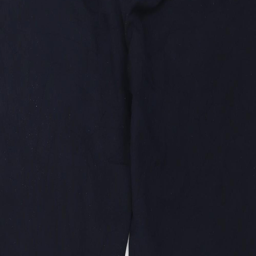 Debenhams Womens Blue   Trouser Suit Suit Trousers Size 12 L28 in - Navy