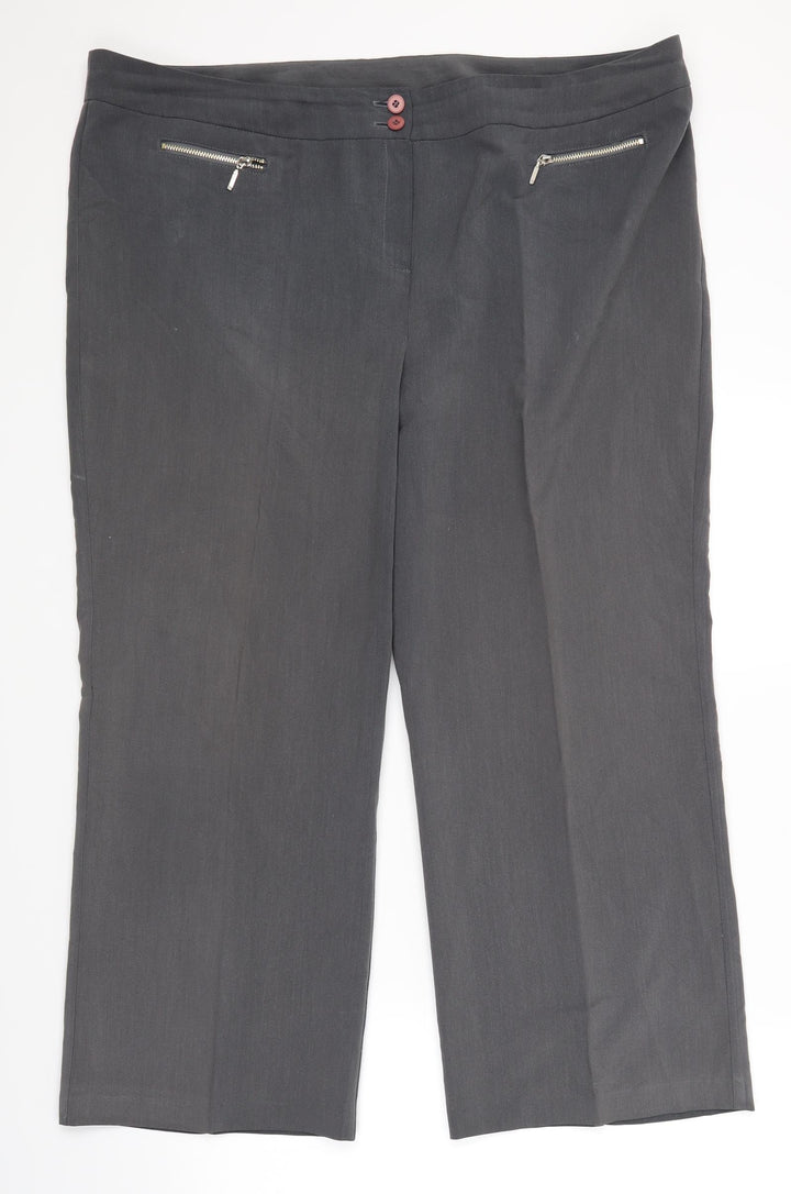 CMD Womens Grey Trouser Suit Suit Trousers Size 20 L26 in