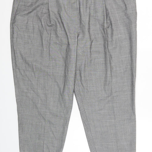 Marks and Spencer Womens Green   Trouser Suit Suit Trousers Size 18 L21 in - short