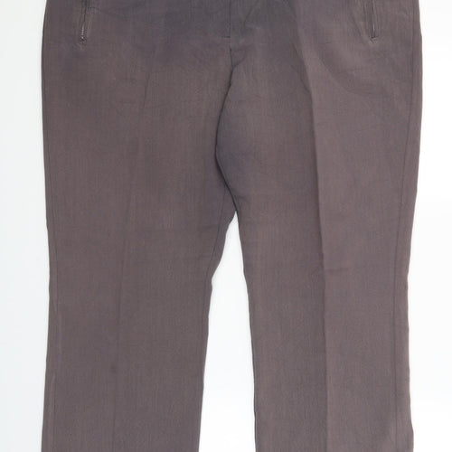BHS Womens Grey   Trouser Suit Suit Trousers Size 20 L28 in