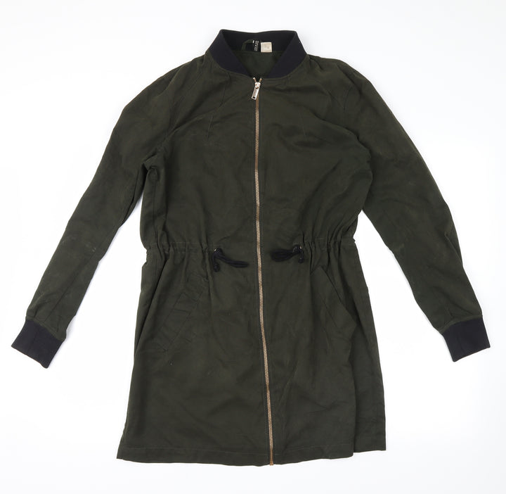 H&M Womens Green   Jacket  Size 8