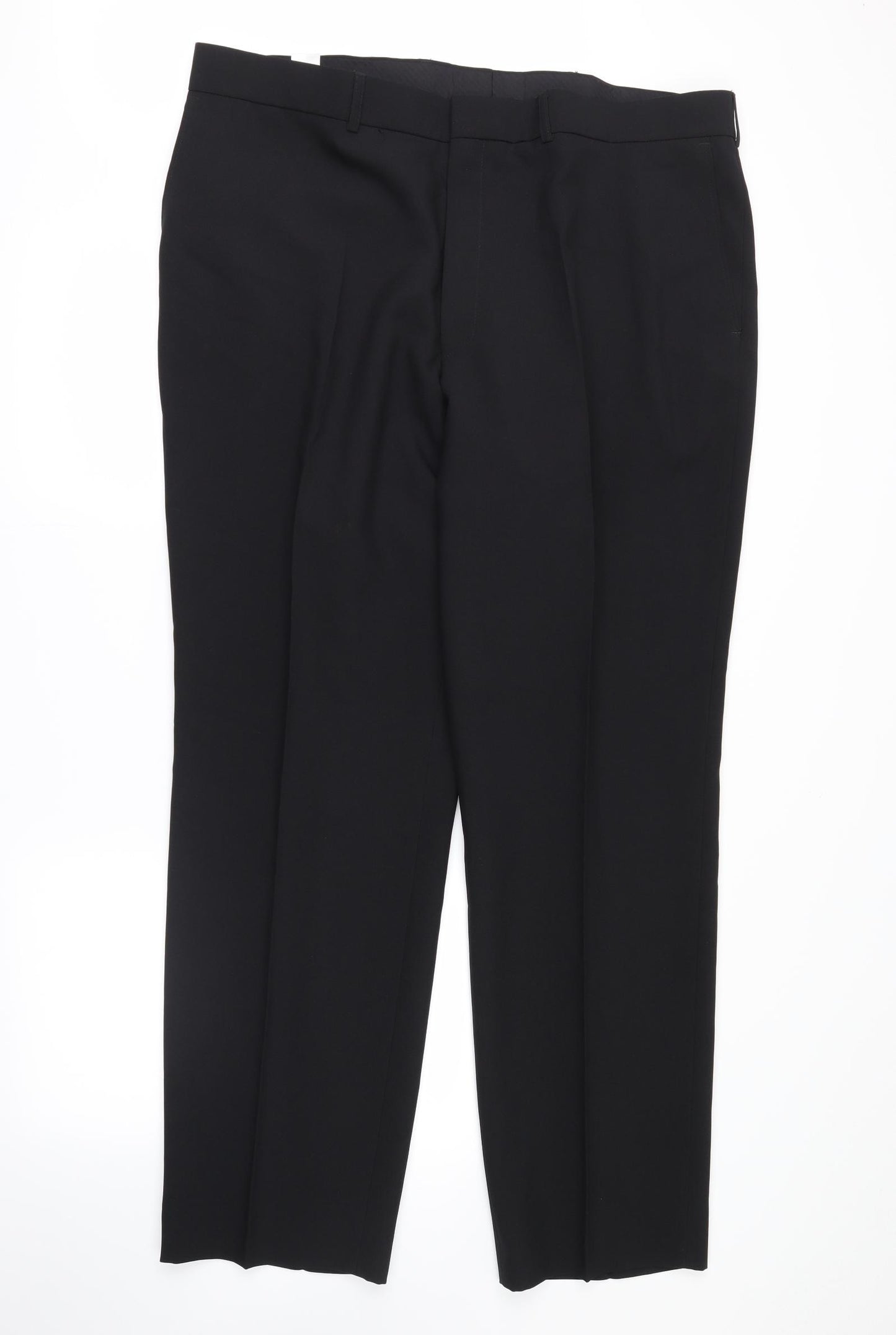 Preworn Mens Black   Trousers  Size 42 in L31 in
