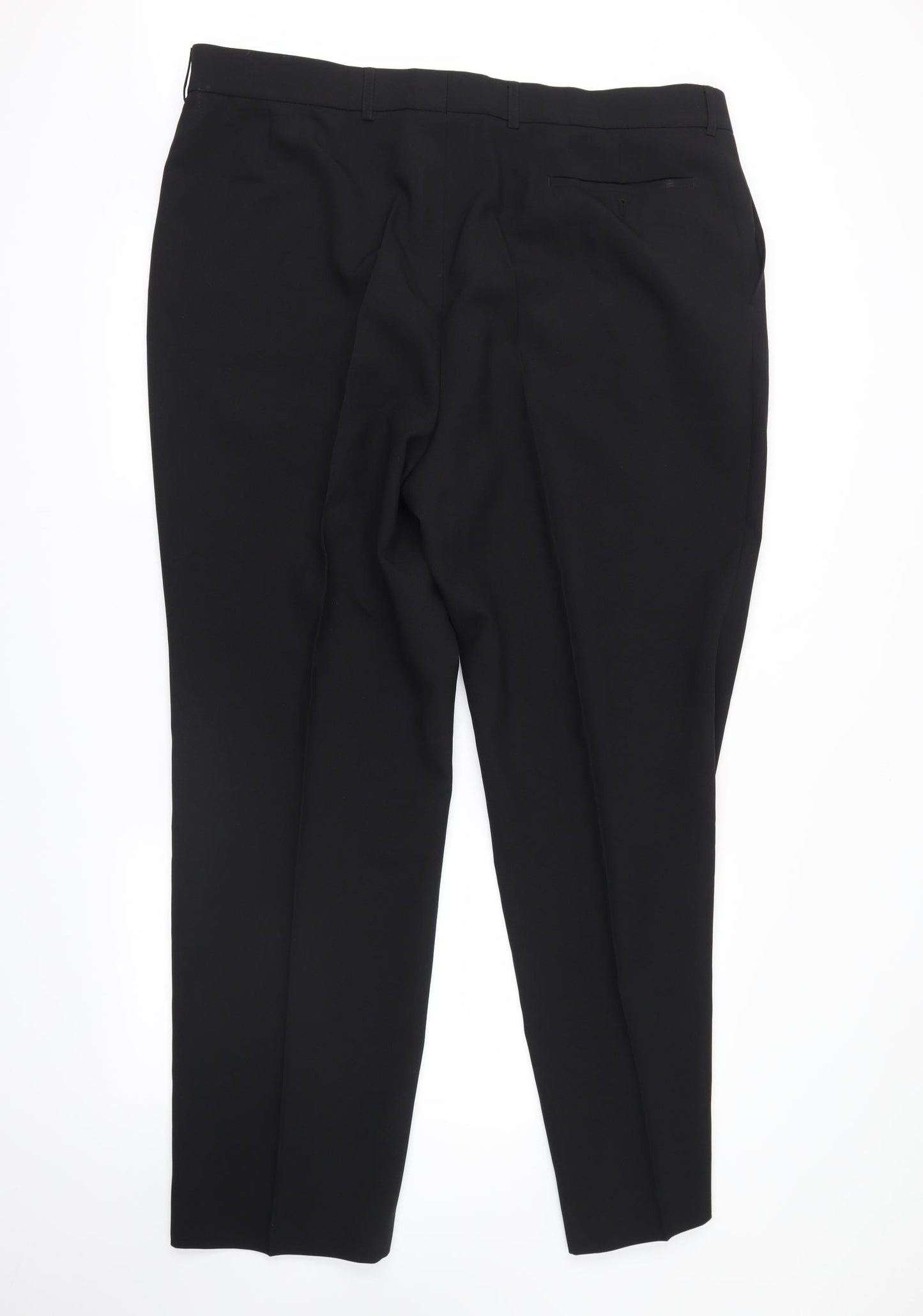 Preworn Mens Black   Trousers  Size 42 in L31 in