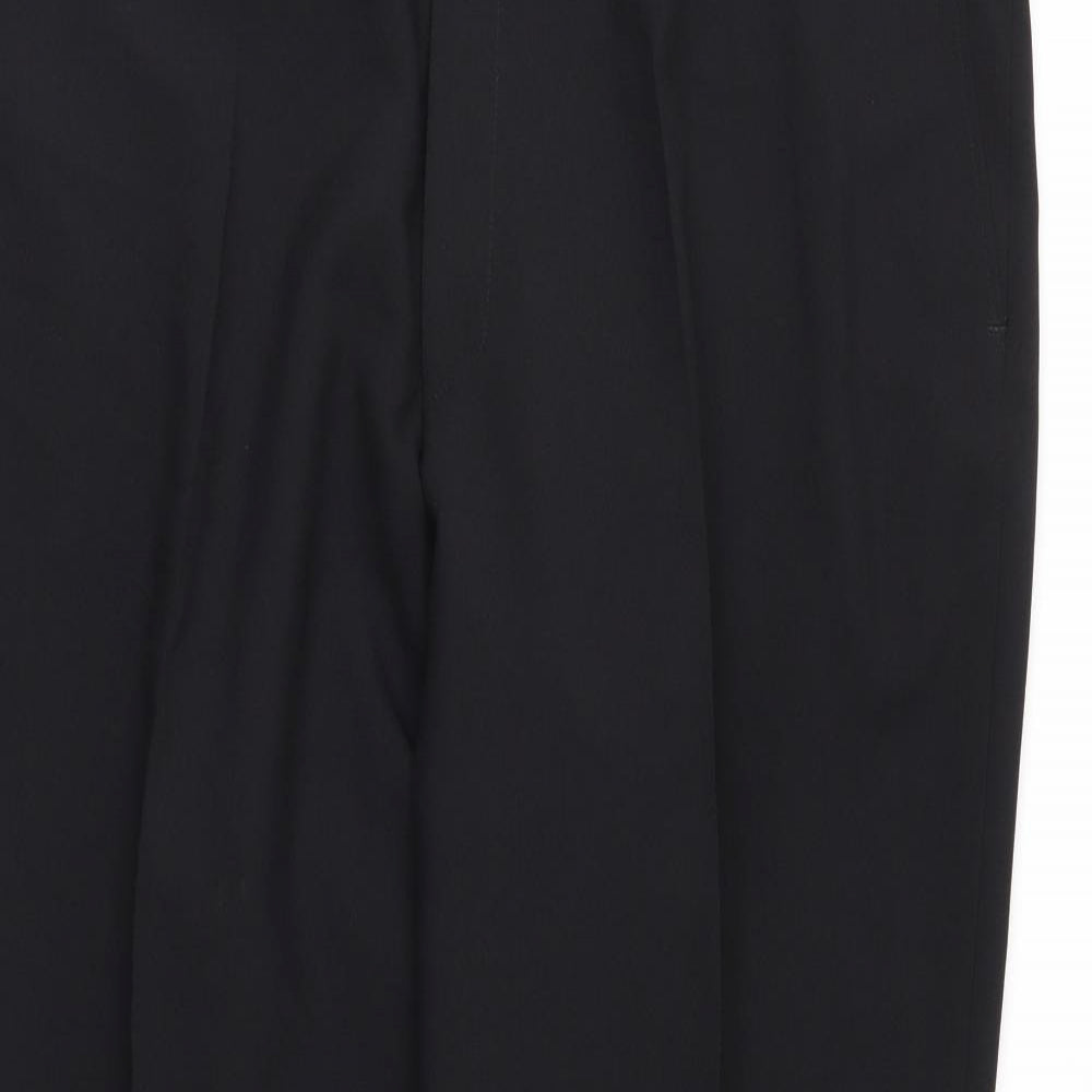 Preworn Mens Black   Trousers  Size 42 in L31 in