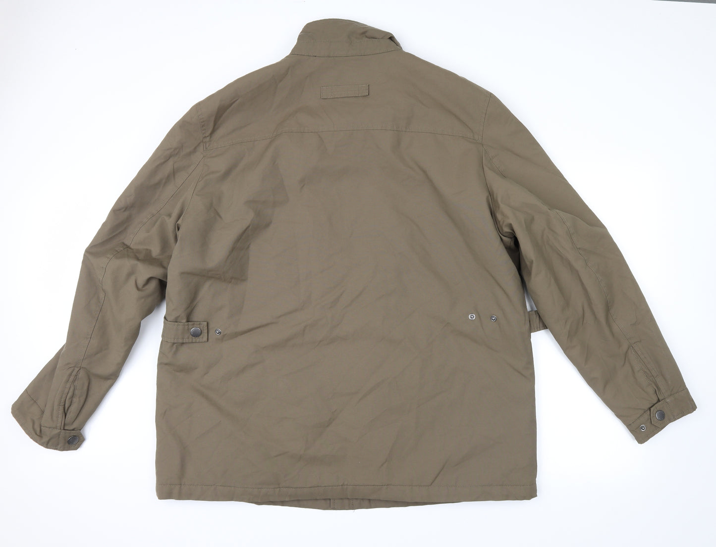 Maine New England Mens Green   Windbreaker Coat Size XL