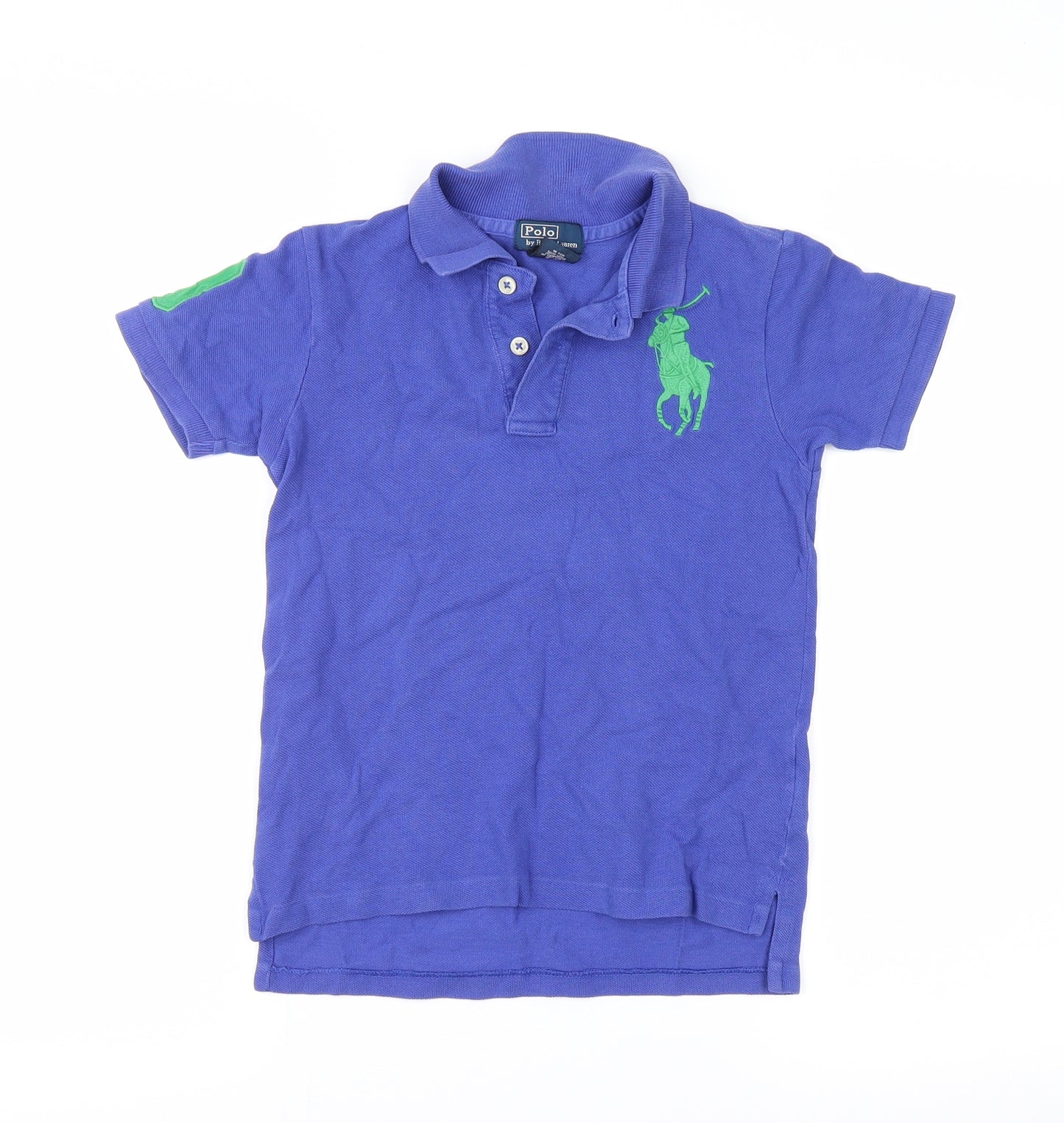 Ralph Lauren Boys Blue   Basic Polo Size 6 Years
