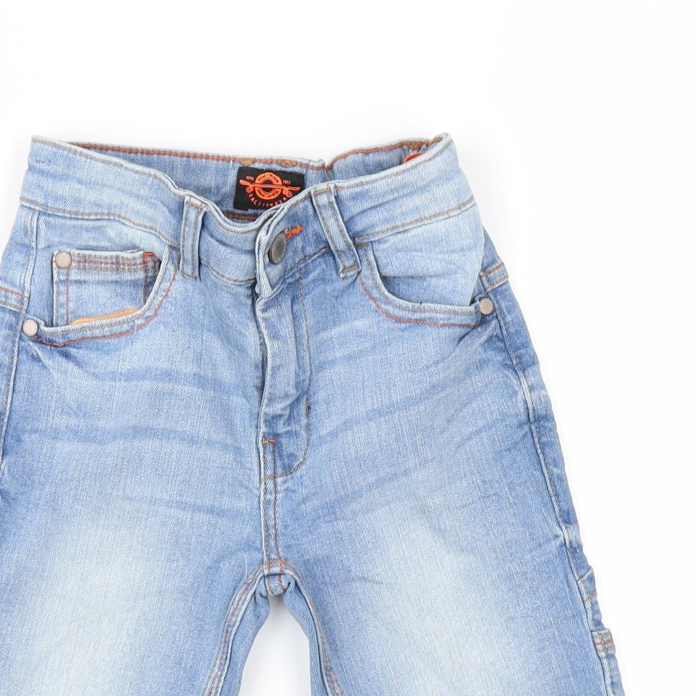 NEXT Boys Blue  Denim Cargo Shorts Size 5 Years