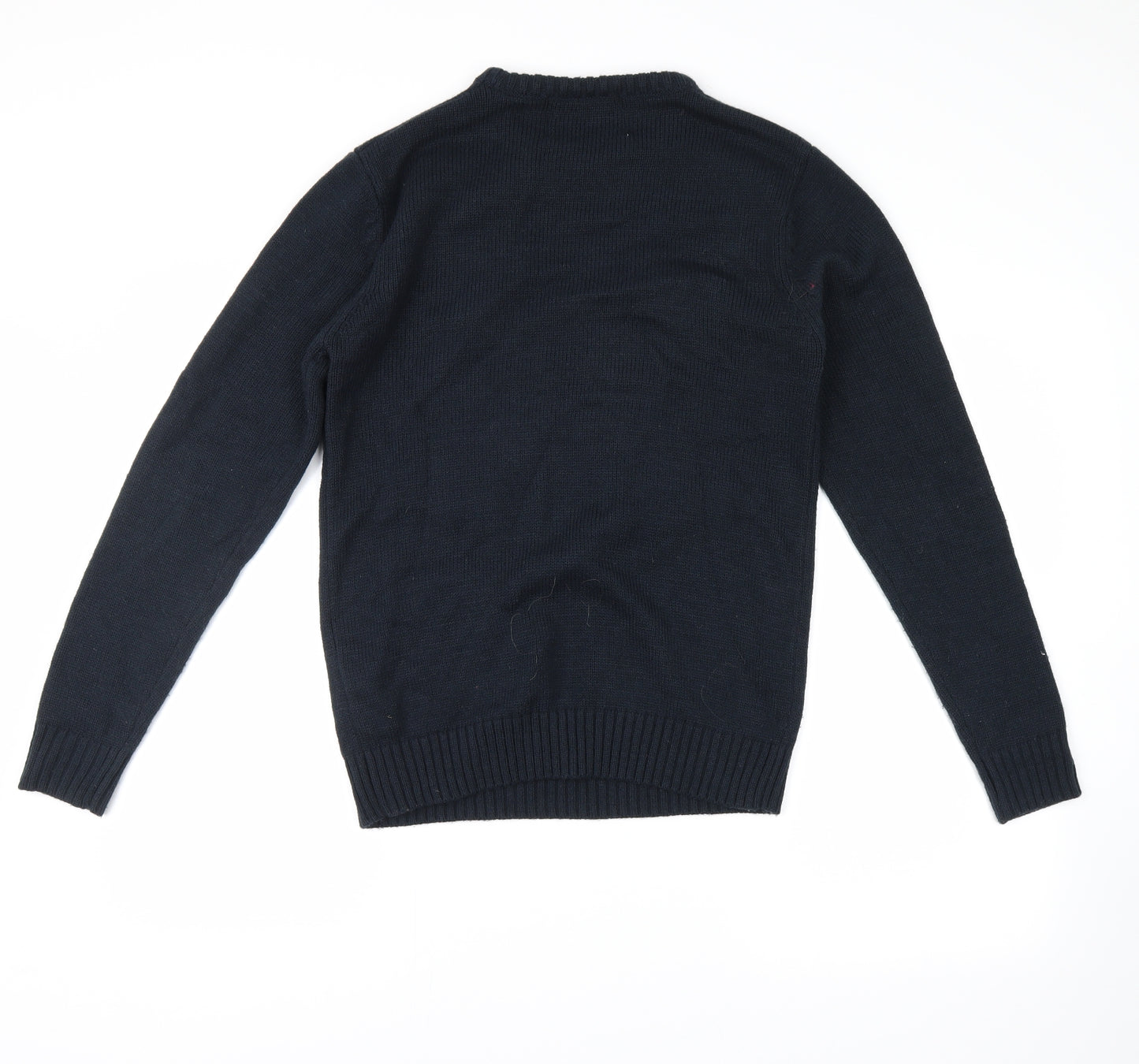 Cedar Wood State Mens Blue   Pullover Jumper Size XS  - santa